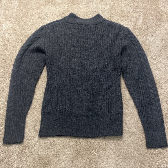NWOT Brave Soul Dark Gray Pullover Sweater - Picture 6 of 10